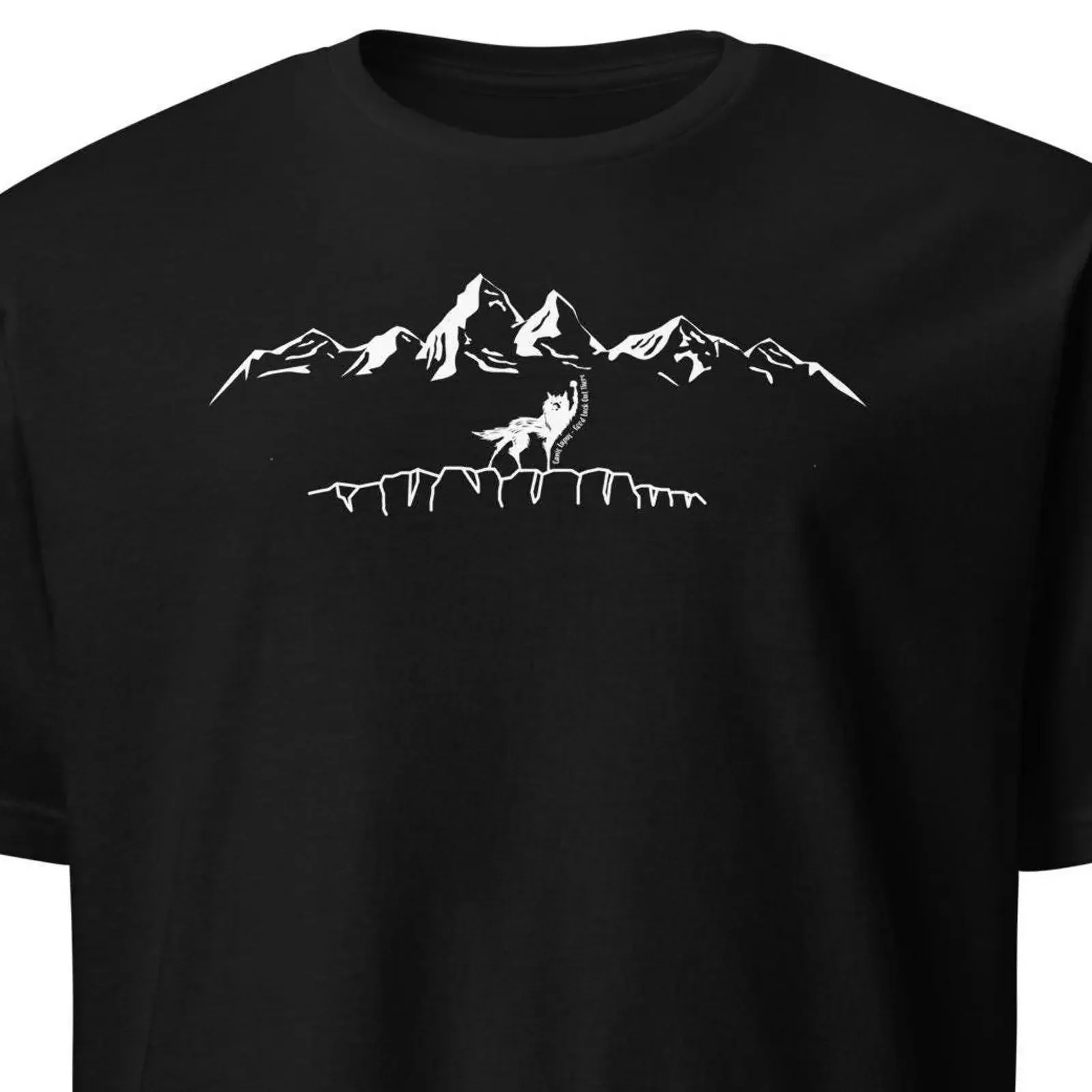 Canis Lupus Good Luck Wolf T shirt Mr Fox Solidarity Fist Design Wes Anderson Inspired vintage Washed graphic streetwear