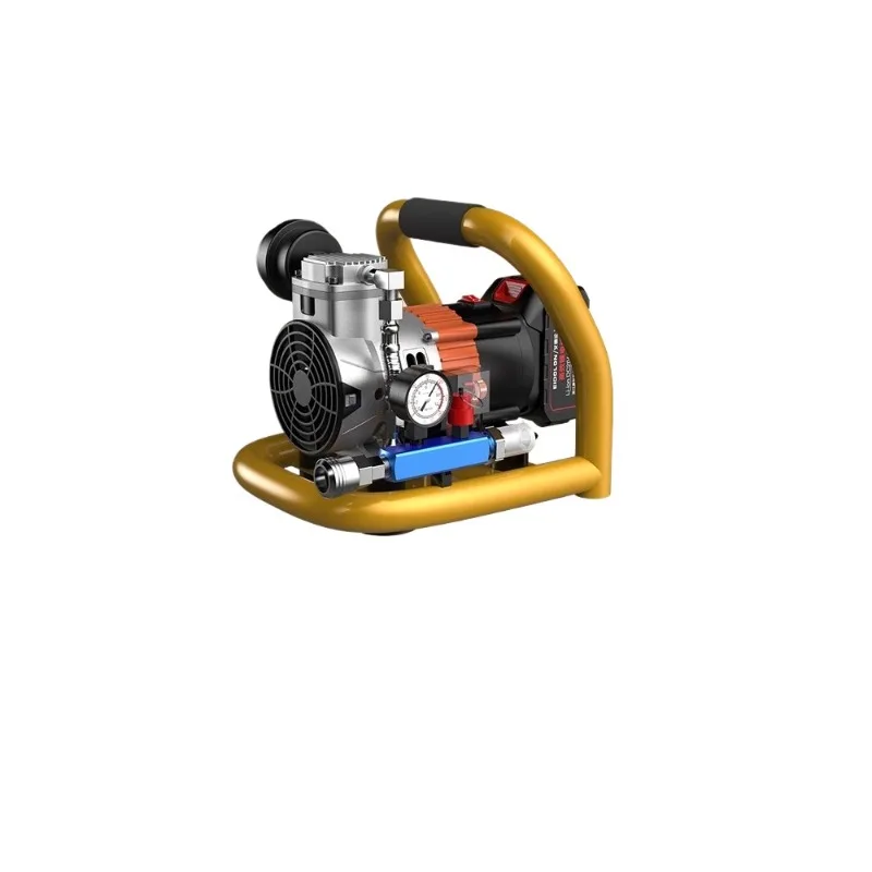 

Lithium battery air compressor, special for woodworking, rechargeable air pump, small portable