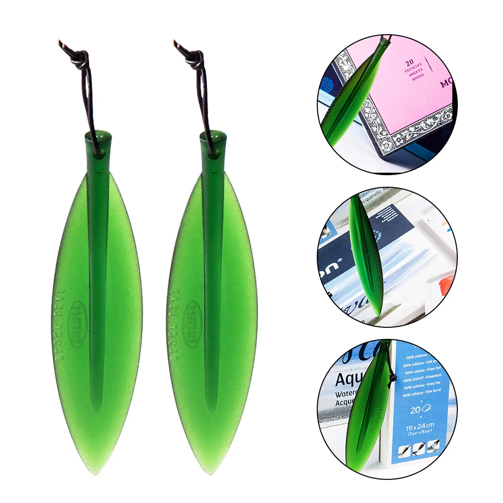 2pcs Plastic Paper Cutter Lightweight Durable Stationery Tool For Envelopes Boxes Letters Portable Knife Craft Sewing Supply