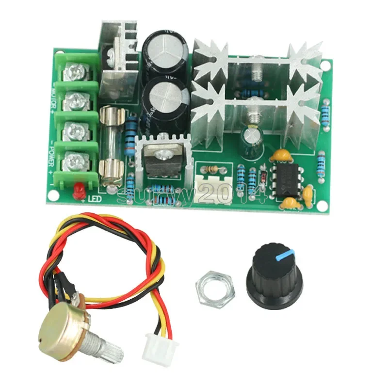 

Universal DC10-60V 20A PWM HHO RC Motor Speed Controller Regler Module Switch For arduino