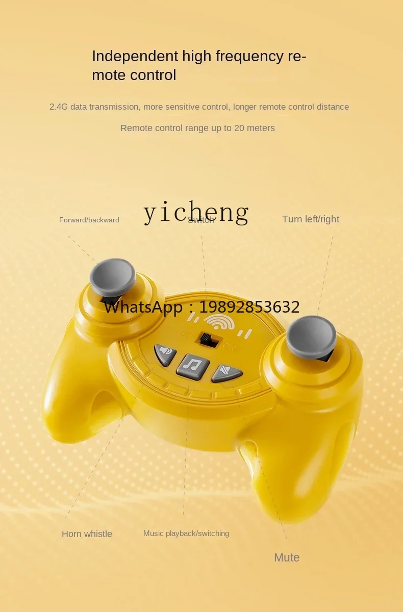 AF Blocchi magnetici assemblati Ingegneria Auto telecomandata Giocattoli educativi per ragazzi Compleanno per bambini