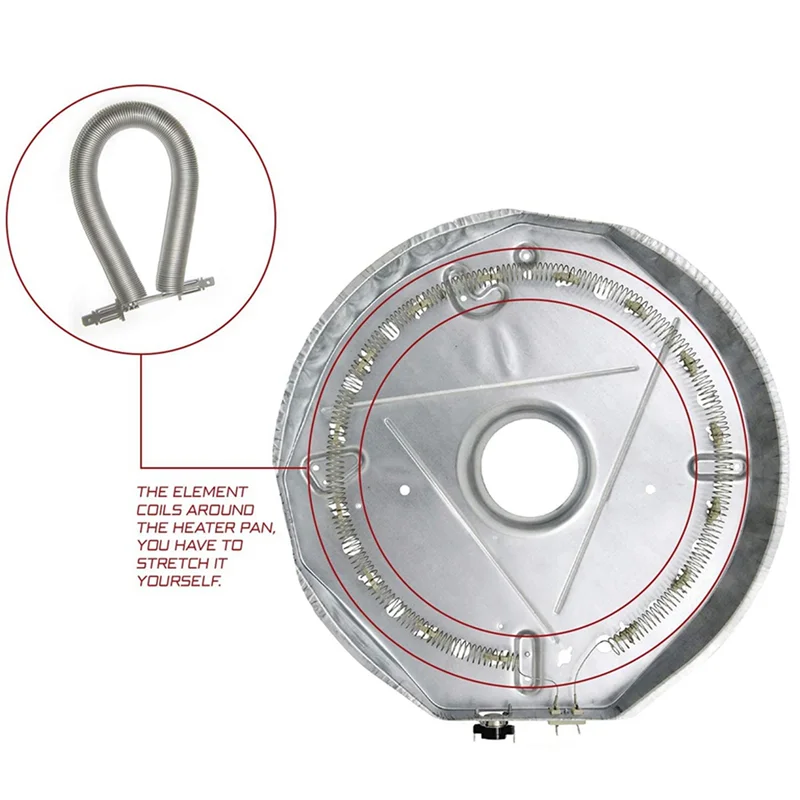 

Promotion!10X Dryer Heating Elements Coil For Frigidaire Repl Replaces 5300622032 AP2135127 PS451031