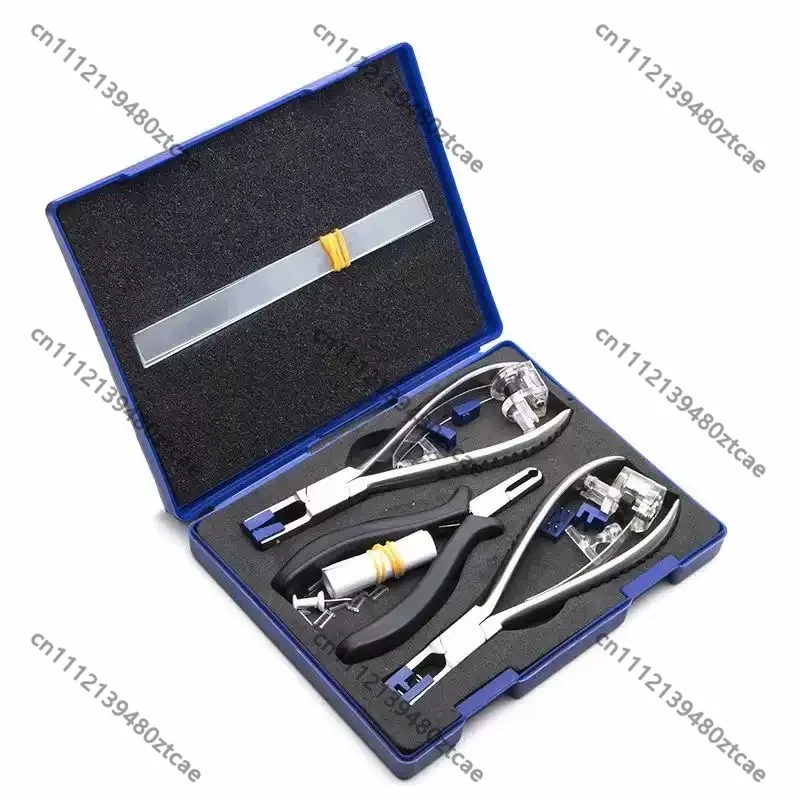 Eyeglass Repair Pliers Kit Thimble Clamping Plug‑Cutting Pliers For‑Style Spectacle Frame Disassembly Maintenance