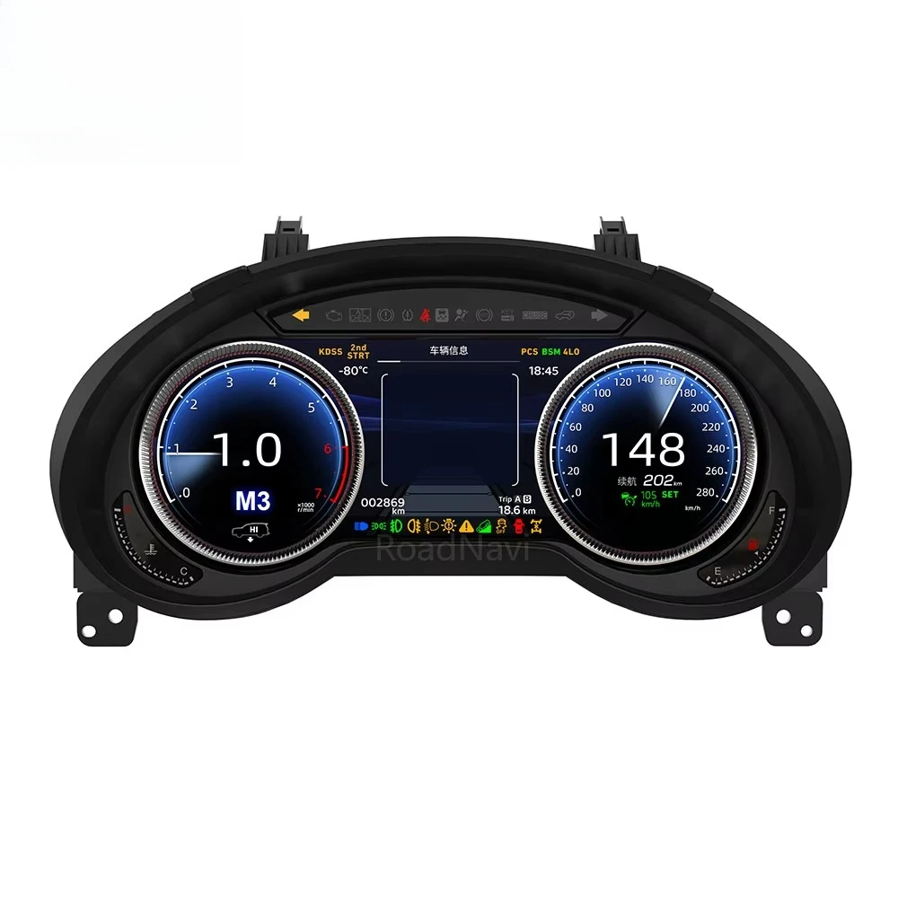 GX400 GX460 2009+2020 LCD digitale cluster auto upgrade dashboardmeter