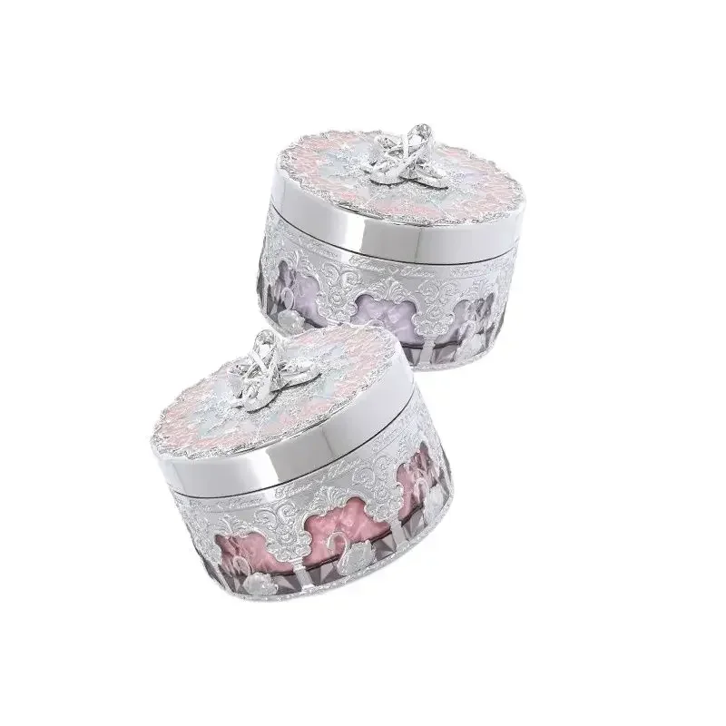 

Flower Knows Swan Ballet Setting Loose Powder Makeup Matte Finishing Oil Control Fine Silly Texture Rose Scent Powder 12G/0.42OZ