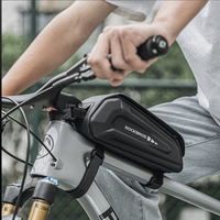 Bicycle Bag Waterproof Touch Screen Cycling Bag Top Front Tube Frame MTB Road Bike Bag 1.7-2L Case Bike Accessories