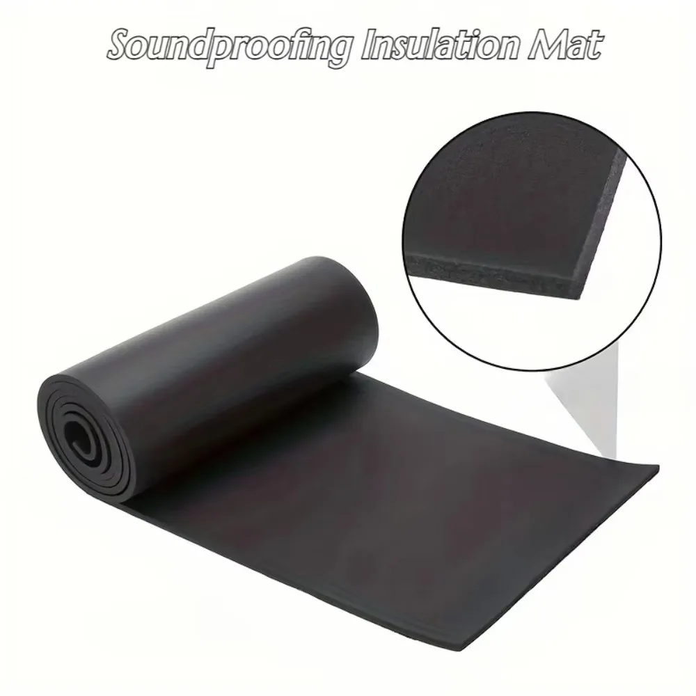 

Self-Adhesive Rubber Car Soundproofing​​ Foam Roll​​ Easy to cut DIY​​ ​​Peel and stick​​ Noise Reduction Foam​​