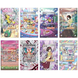 PTCG Display Stand Charizard Mew Iono Lillie Marnie Erika Acrylic Card Brick Photo Frame Gift Toy Not Include Cards