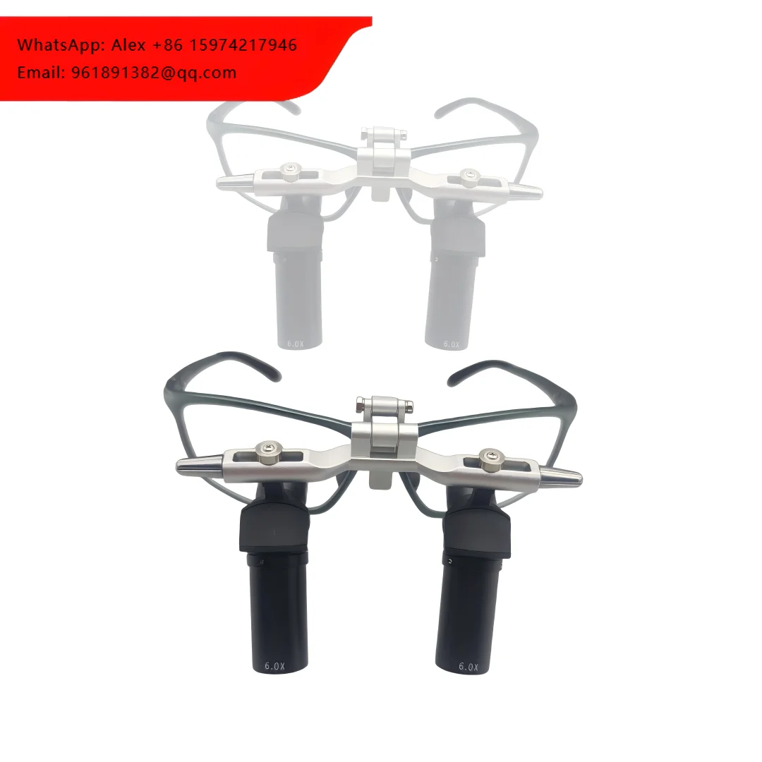 

High Quality 6.0x Dental Lab Binocular Loupes Ergonomic Surgical Microscope For Optimal Dental Instruments Visualization