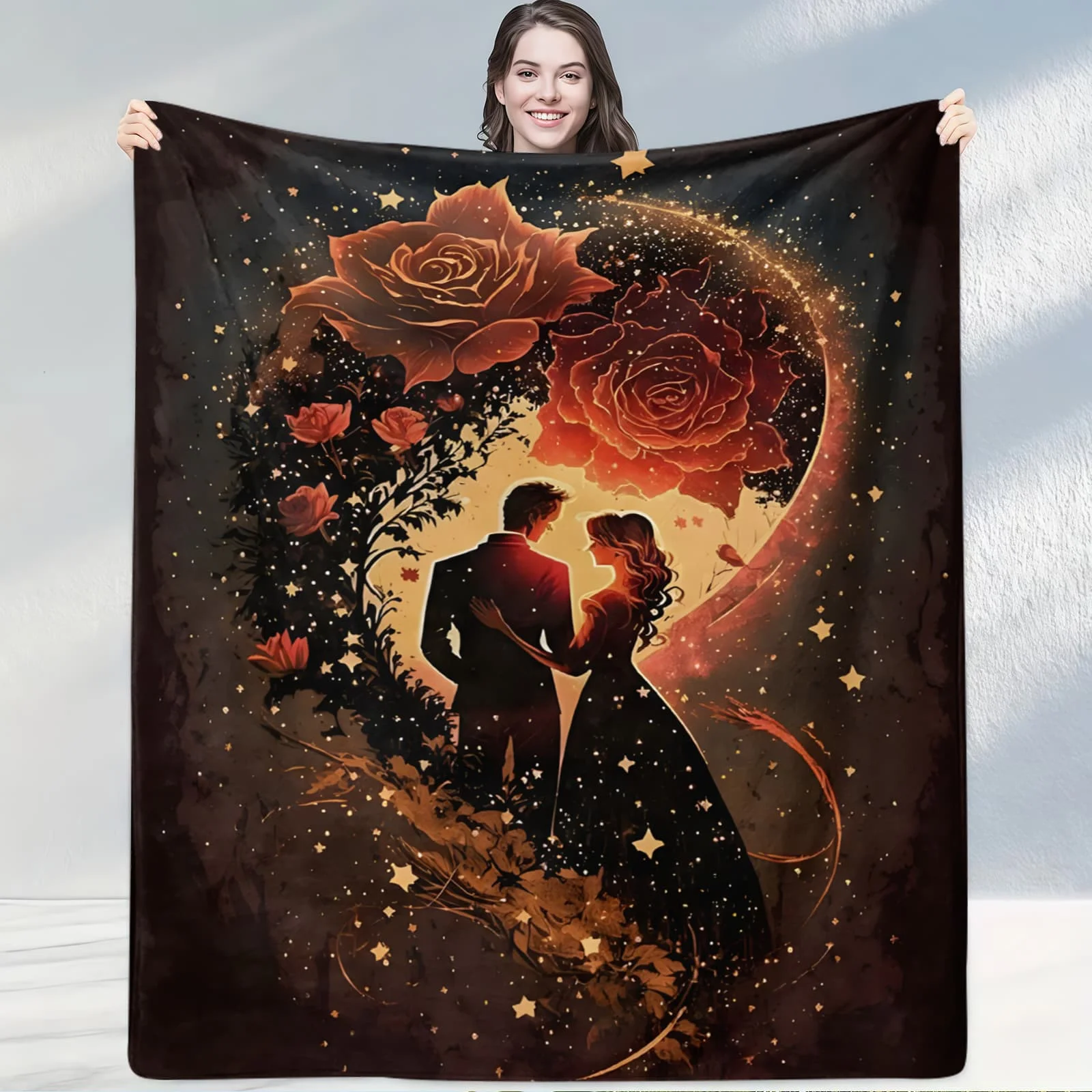 

Одеяло Neon Heart Love, яркое флисовое одеяло в модном стиле для комнат, уютный теплый декор, подарок со светящимся сердцем и неоновыми буквами