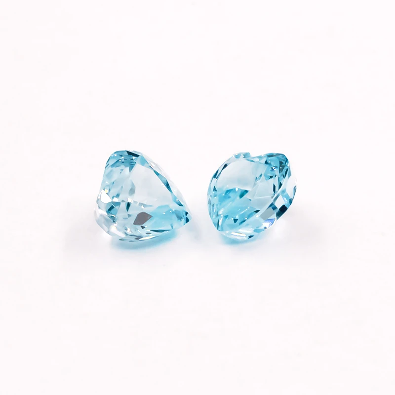 5x5mm Herz Zerkleinerte Eis-Schliff Lose CZ-Steine 5A Verschiedene Farben Kubisches Zirkonium Synthetische Edelsteine für Schmuck – Detail 24
