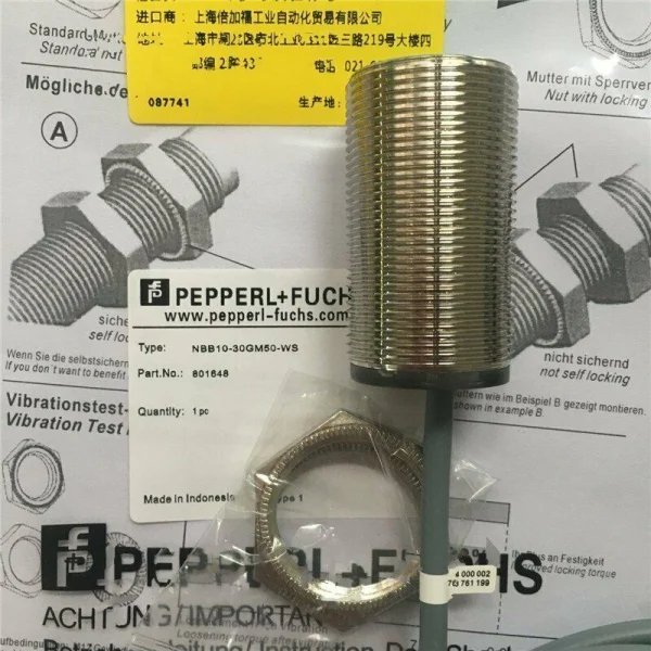 

Новые индуктивные датчики приближения Nbb10-30gm50-ws для совершенно новых оригинальных точечных Plc