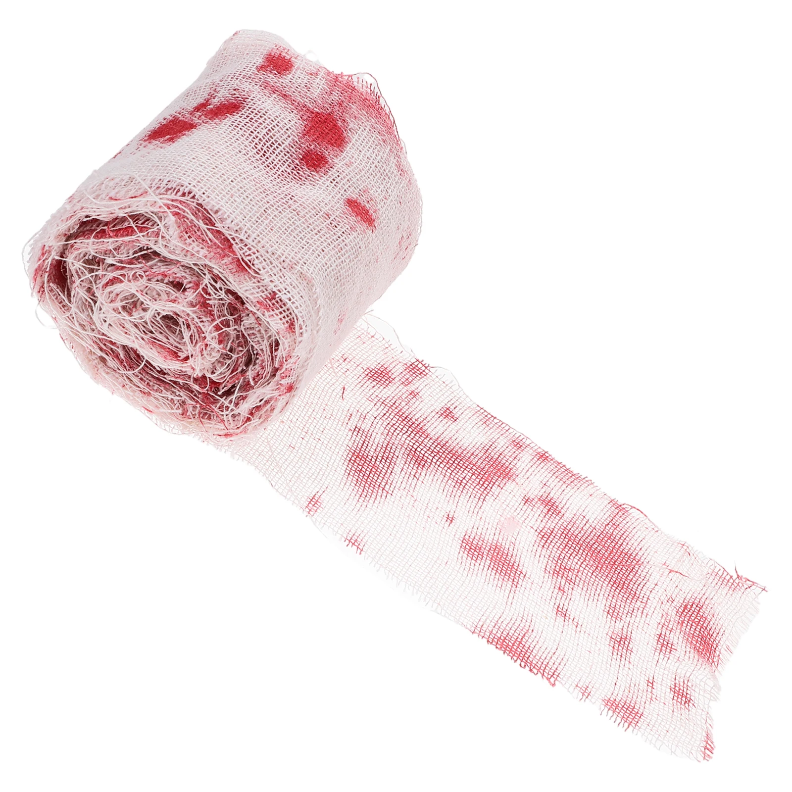 

Halloween Bloody Gauze Table Cover Scary Cloth Venue Setting Props Party Supplies