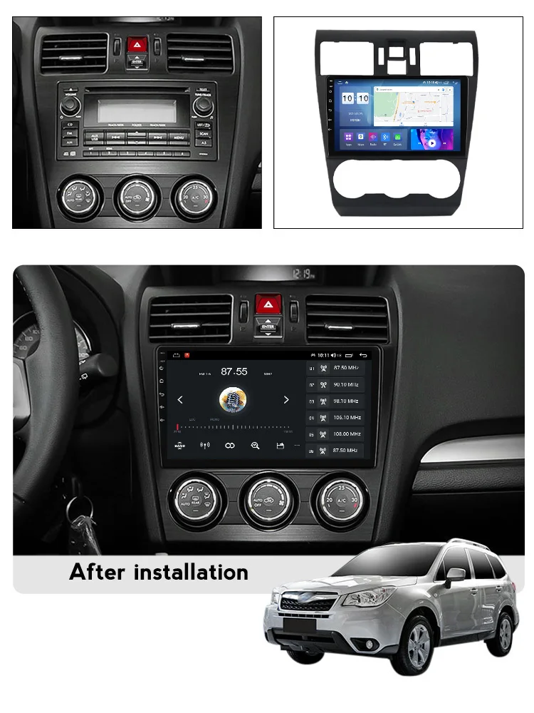 DAB BT Android car multi-media for Subaru Forester  car Voice Control  car radio