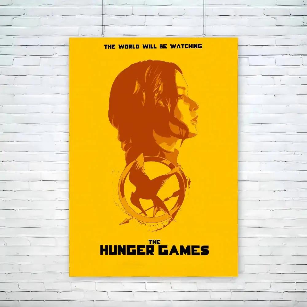 فيلم ألعاب الجوع أنيمي الملصقات لزجة يتوهم الجدار ملصق لغرفة المعيشة زخارف للحانات ديكور جدران الغرفة #3