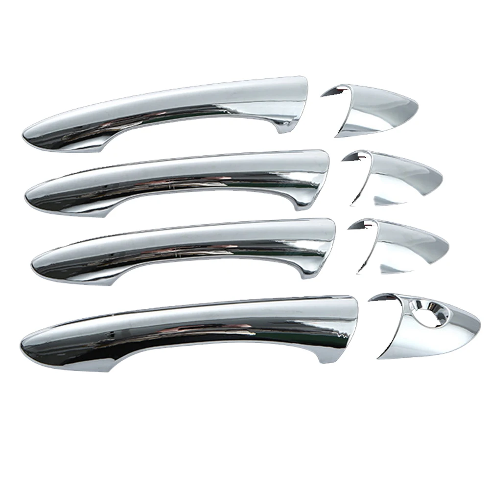 Upgrade Your For Hyundai For Sonata For I45 For YF 2011 2014 with Chrome Trim Door Handle Covers and Sleek Design