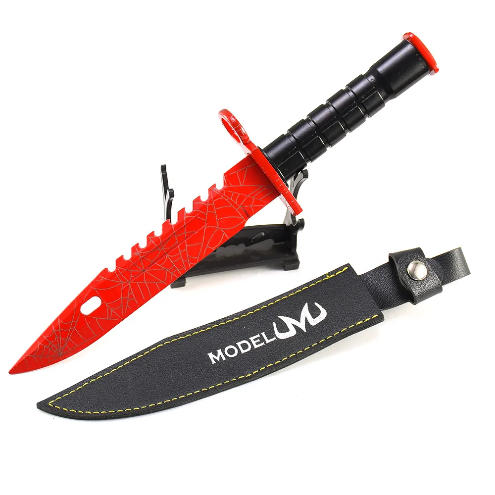 CS-GO 26 cm/10,24 pollici Coltello da artiglio Samurai Spada Arma Puntelli Periferiche di gioco Regalo fidanzato Cosplay Giocattolo all'aperto Ornamenti sportivi