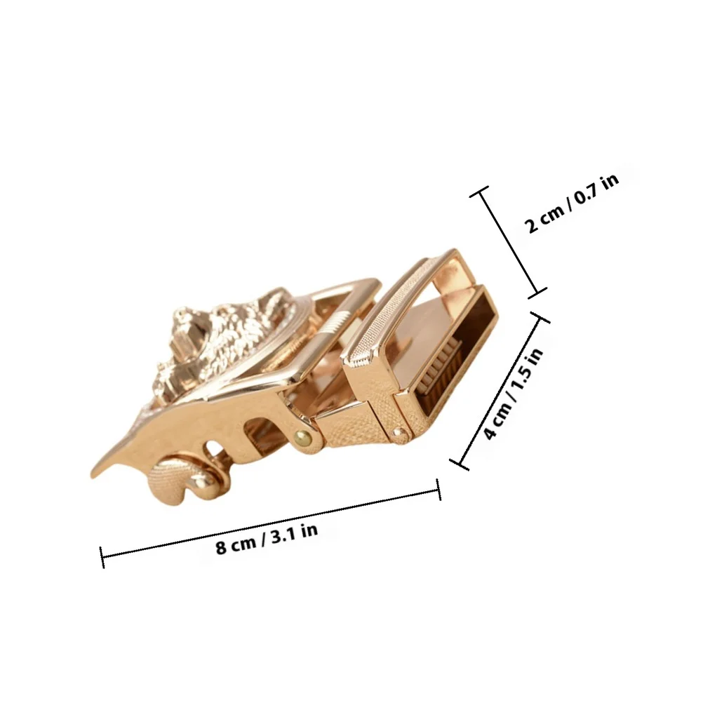 الذئب رئيس حزام مشبك الرجعية مشبك معدني للرجال خمر الخصر السحابة استبدال Diy زي التبعي #6