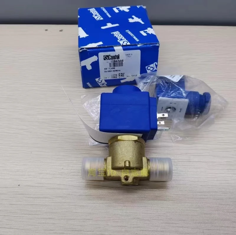 

New Castel Castel solenoid valve TYPE 1064 3 3 points air conditioning freezer solenoid valve 1064 3A6