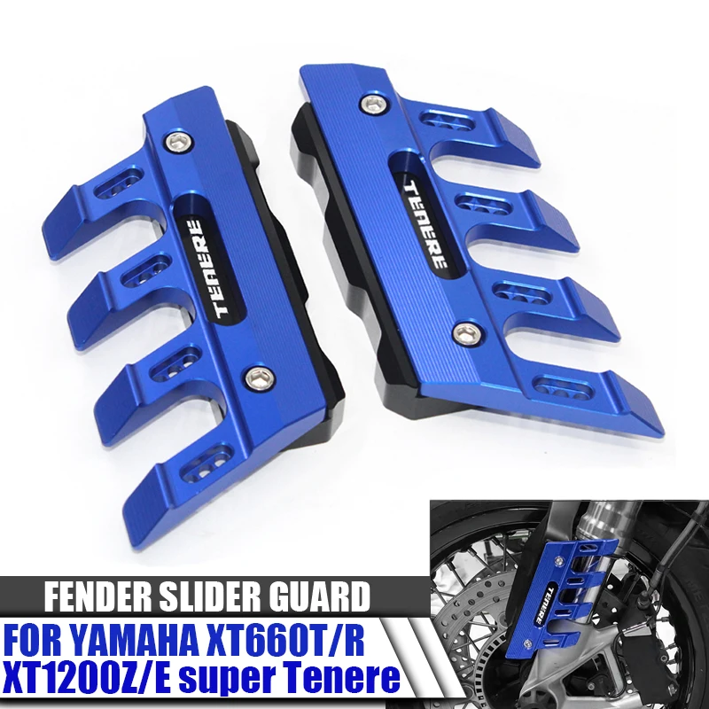 

For YAMAHA XT660Z/R TENERE XT1200Z/E Super Tenere Motorcycle Mudguard Front Fork Protector Guard Block Front Fender Anti-fall