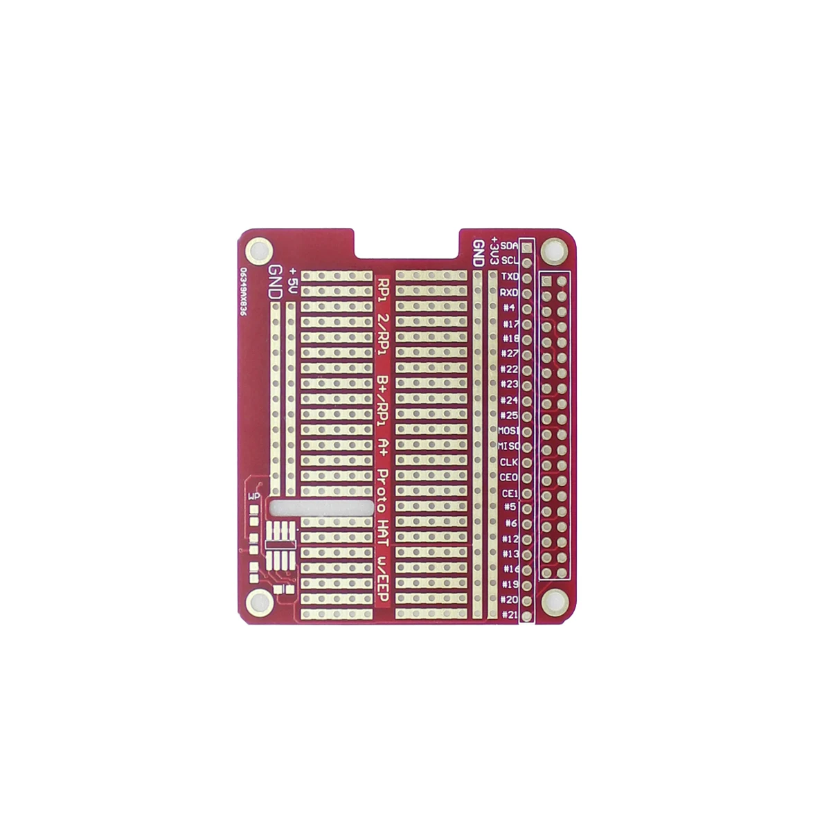 Raspberry Pi Raspberry pi 3B+/4B Proto HAT hole board GPIO expansion board welding board DIY