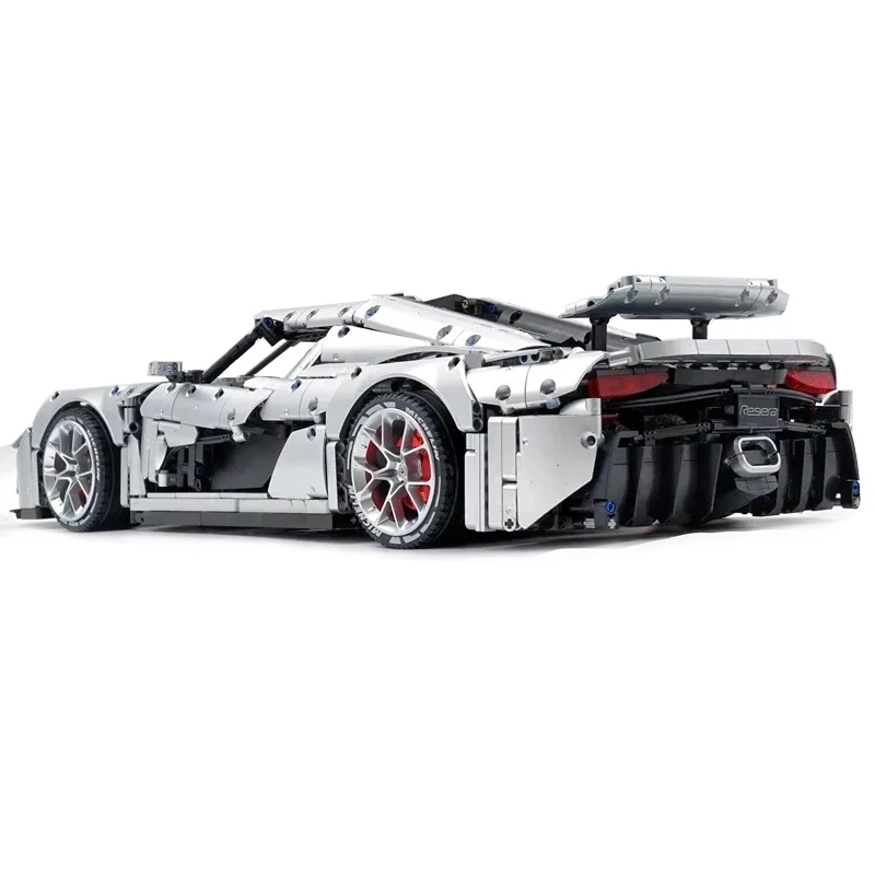 New T010S Technical Super Sports Racing Car Hypercar Model Building Blocks Bricks Educational Puzzle DIY Toys Birthday Gifts Kid