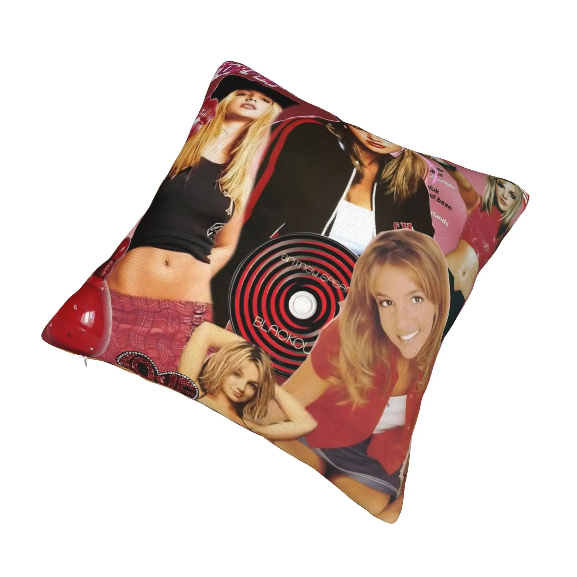 Decorative Pillowcases Singer Britney Spears Merchandise Home  Pillow Case Cover Square Multi-Size
