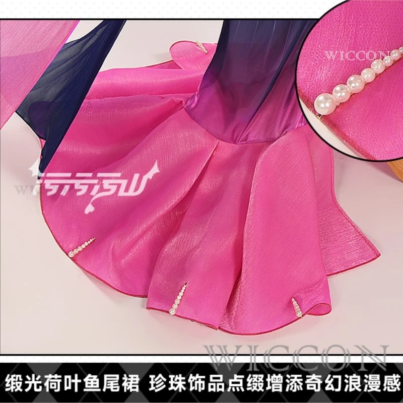 أنيمي لعبة حفلة الهالوين إله النصر نايكي ليتل ميرميد الهاوية زهرة تأثيري حلي معركة الخيال لعب الأدوار الزي #4