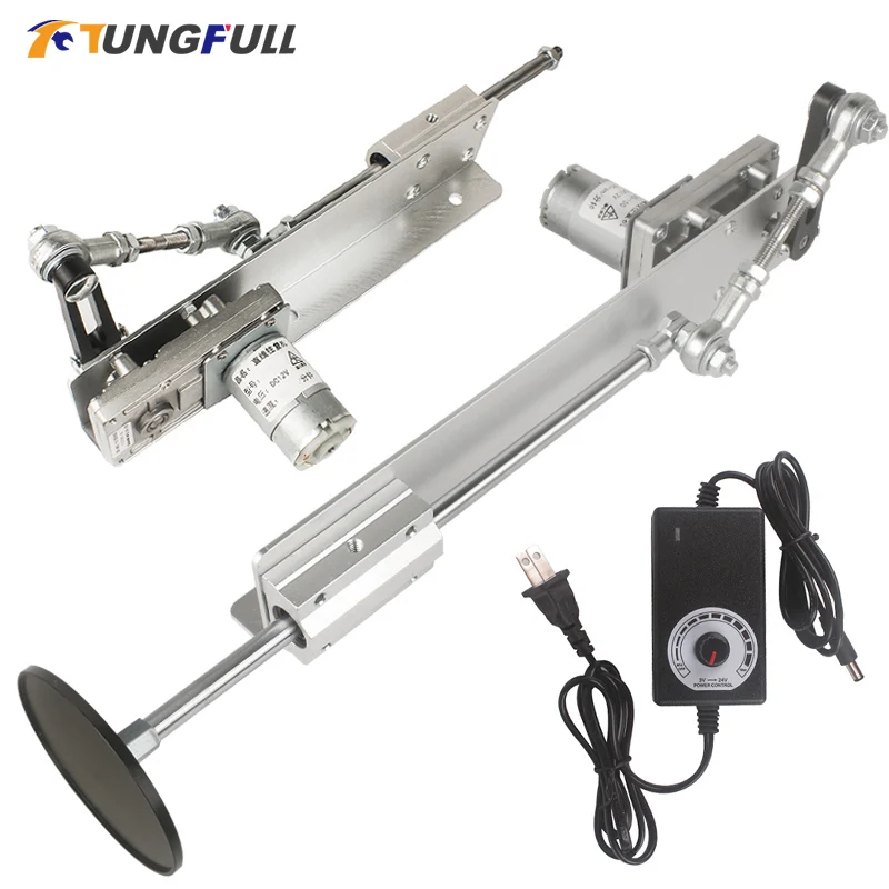 

Reciprocating Cycle Linear Actuator Push Pull Motor With Suction Cup DC12V/24V Telescopic Motor Gear Reduction Motor 45~200RPM