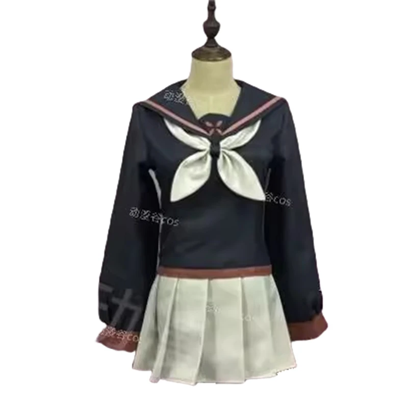 Ryoba Aishi Cosplay Yandere Simulator Cosplay Costume Wig Women School Uniform Skirt Sailor Suit Role Playing Dress Outfit - view 5