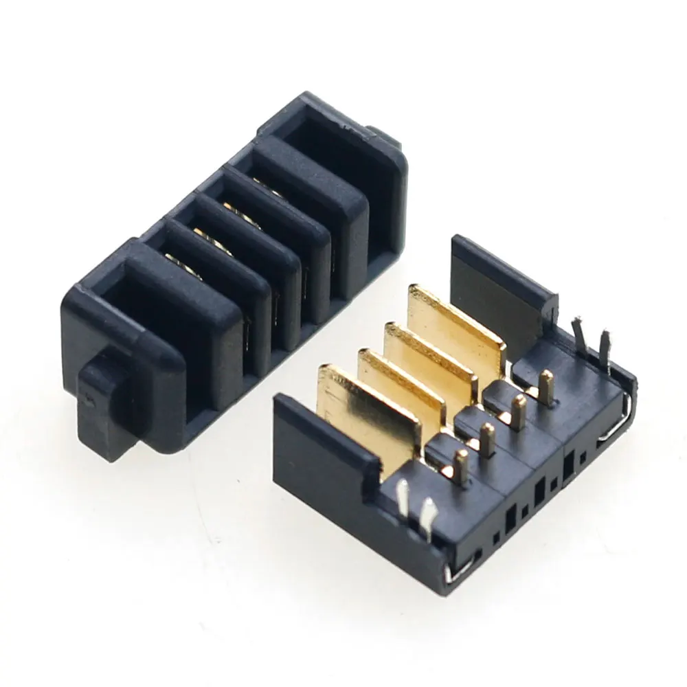 YuXi 1Set Laptop Battery Connector Pitch 2.0mm Holder Clip Slot Contact Male and Female plug 4/5/6/7/8/9/10Pin