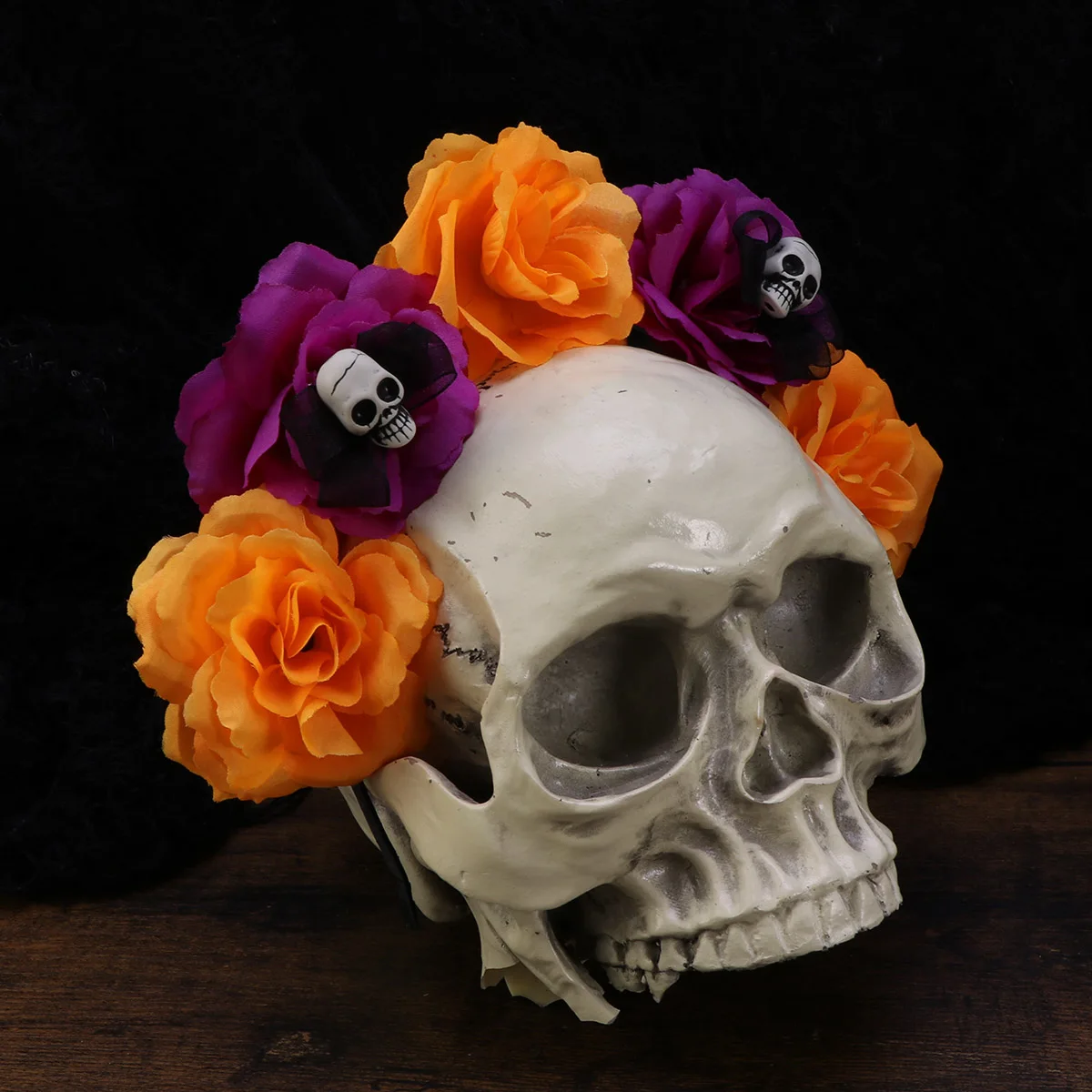 

Skull Headband Halloween Costume Accessories Cosplay Accessory Hair Decoration Party Hairband Headwear European American