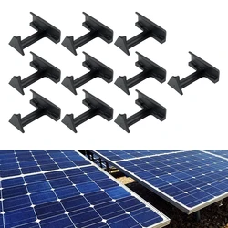 10Pcs Solar Panel Water Drainage Clip Polymer Material PV Modules Cleaning Clip For Water Drain Solar Power Parts Accessories