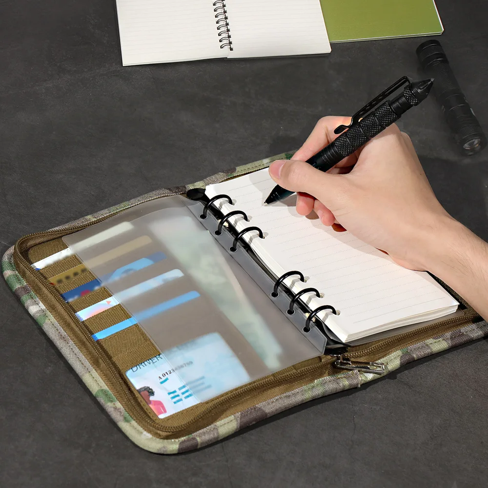 Tactical Book Outdoor Notebook Diary Cover