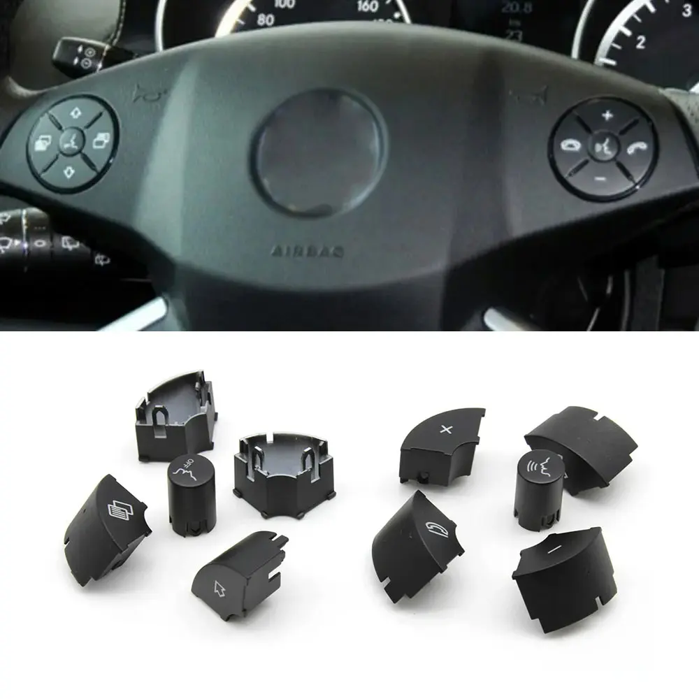 Car Multifunction Steering Wheel Buttons Kit Set Phone Voice Control Keys For Mercedes Benz W251 W164 W219 W230 W171 1648700558