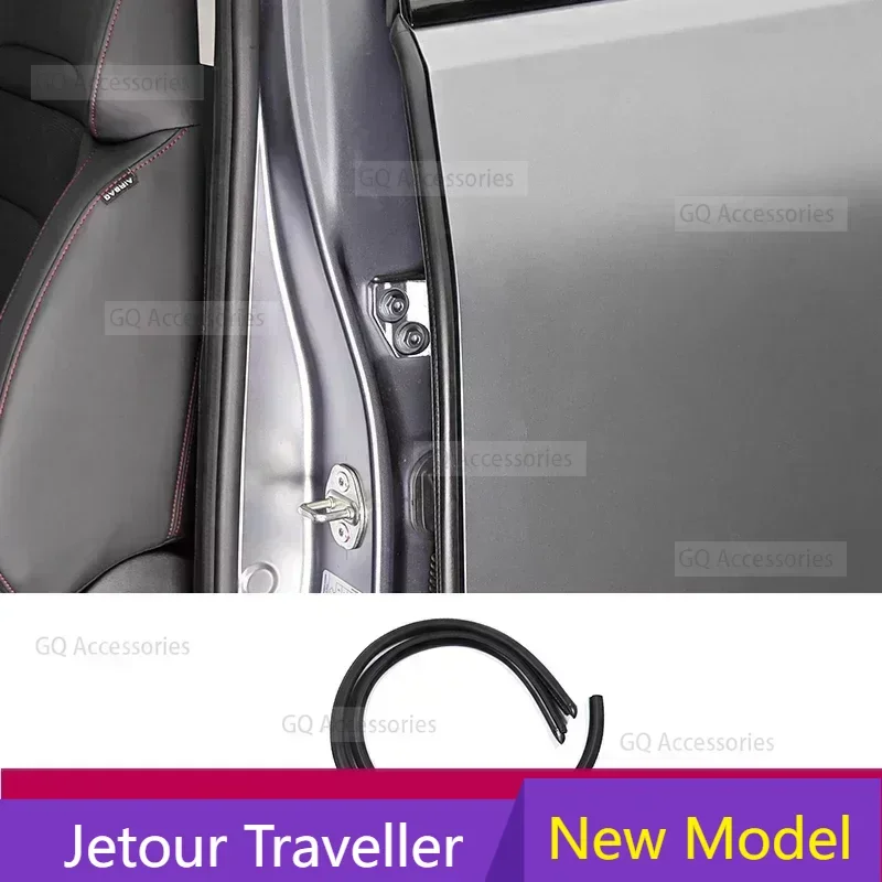 New！For cherryJetour Traveller T2 2023 2024 Jetour T2 Rubber Seal For Car Door Sealing Glasses Windows Interior Parts Automobile