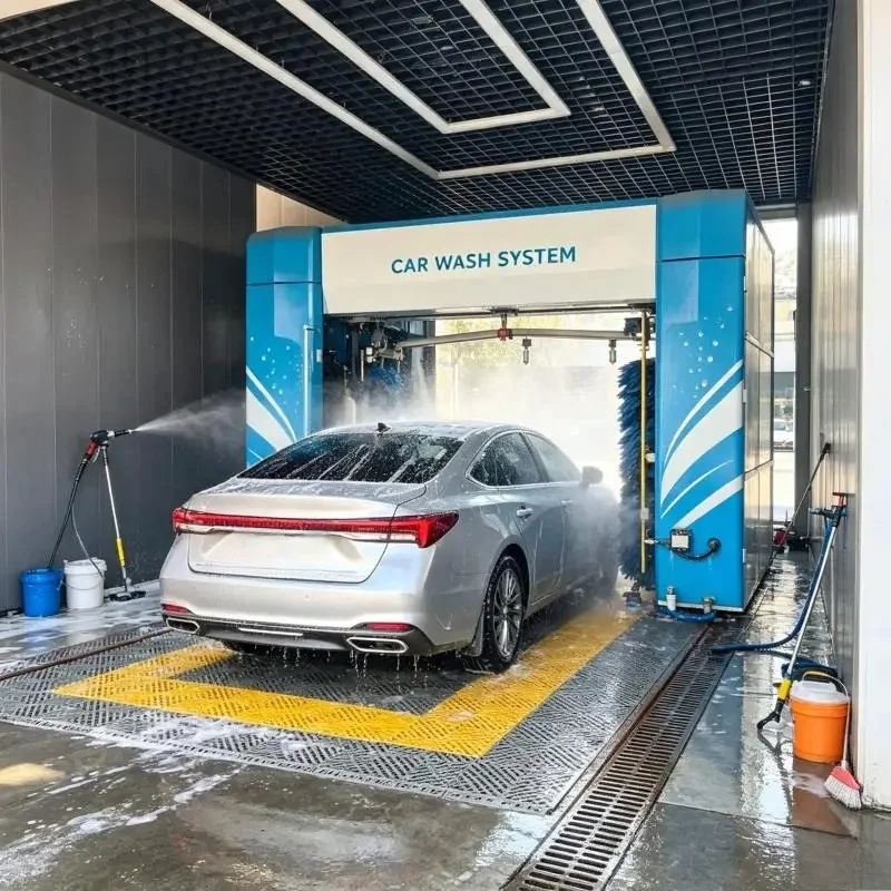 Automatic Car Wash Machine Customized High Efficiency Touchless Vehicle Cleaning System Smart Equipment