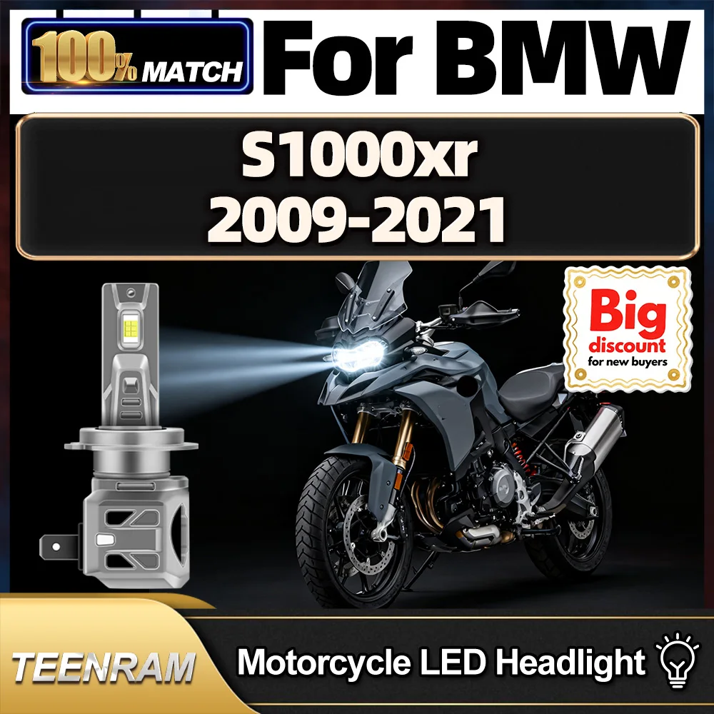 TEENRAM 1X Hi/Lo мотоциклетные светодиодные лампы для фар для Bmw S1000xr 2009 2010 2011 2012 2013 2014 2015 2016 2017 2018 2019 2020 2021