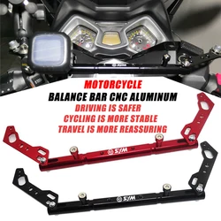 SYM SYM sym300 SYM SYM 300 joymax Z300 için motosiklet aksesuarları ayarlanabilir çok fonksiyonlu crossbar gidon denge çubuğu