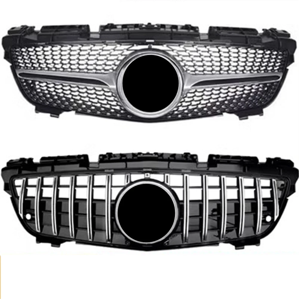 Car accessories Front Bumper Grill Grille mask For Mercedes-Benz R172 SLC SLK200 SLK350 SLK55 AMG modified GTR