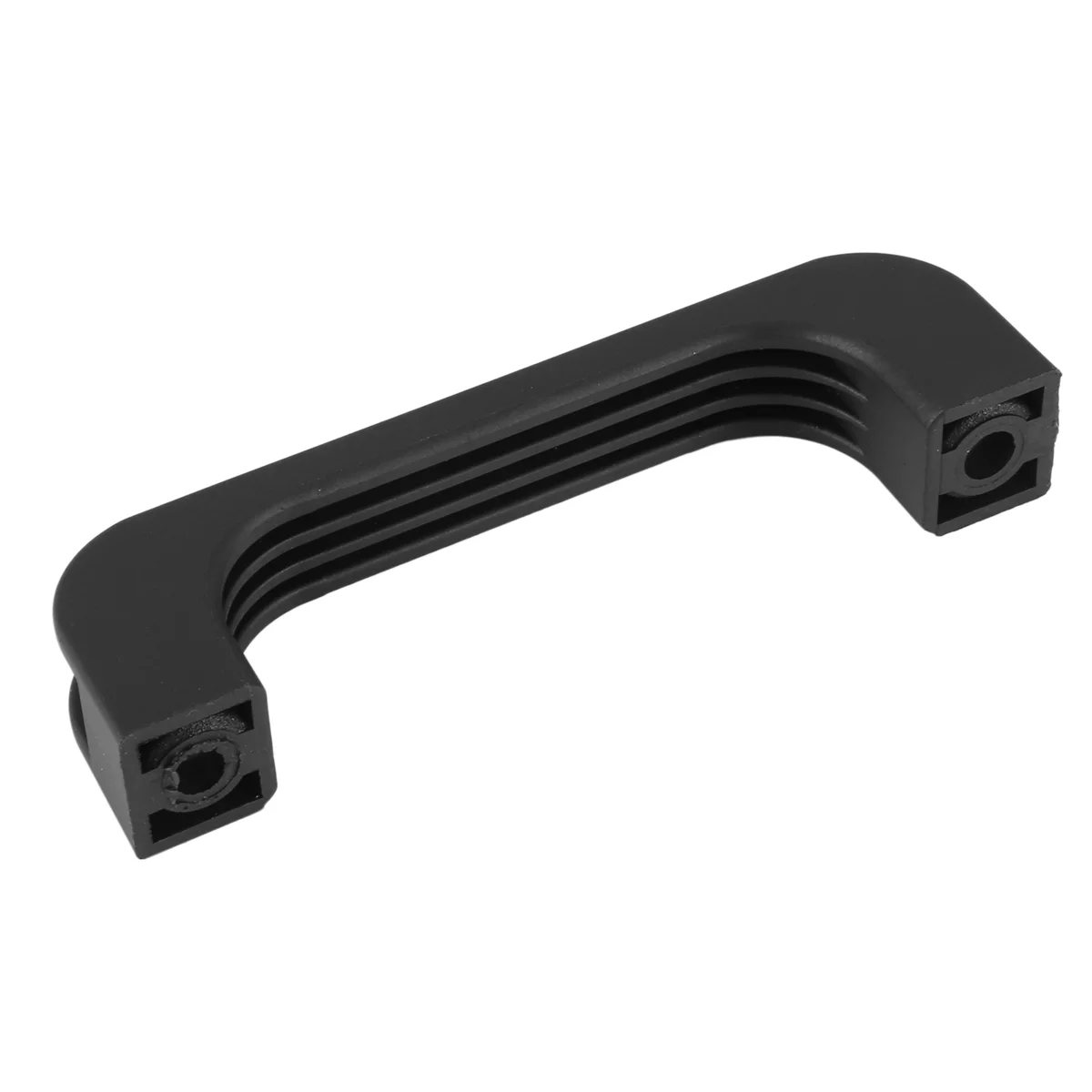 6X Door Cabinet Black Plastic Rectangular Pull Handle 5.2 Inch