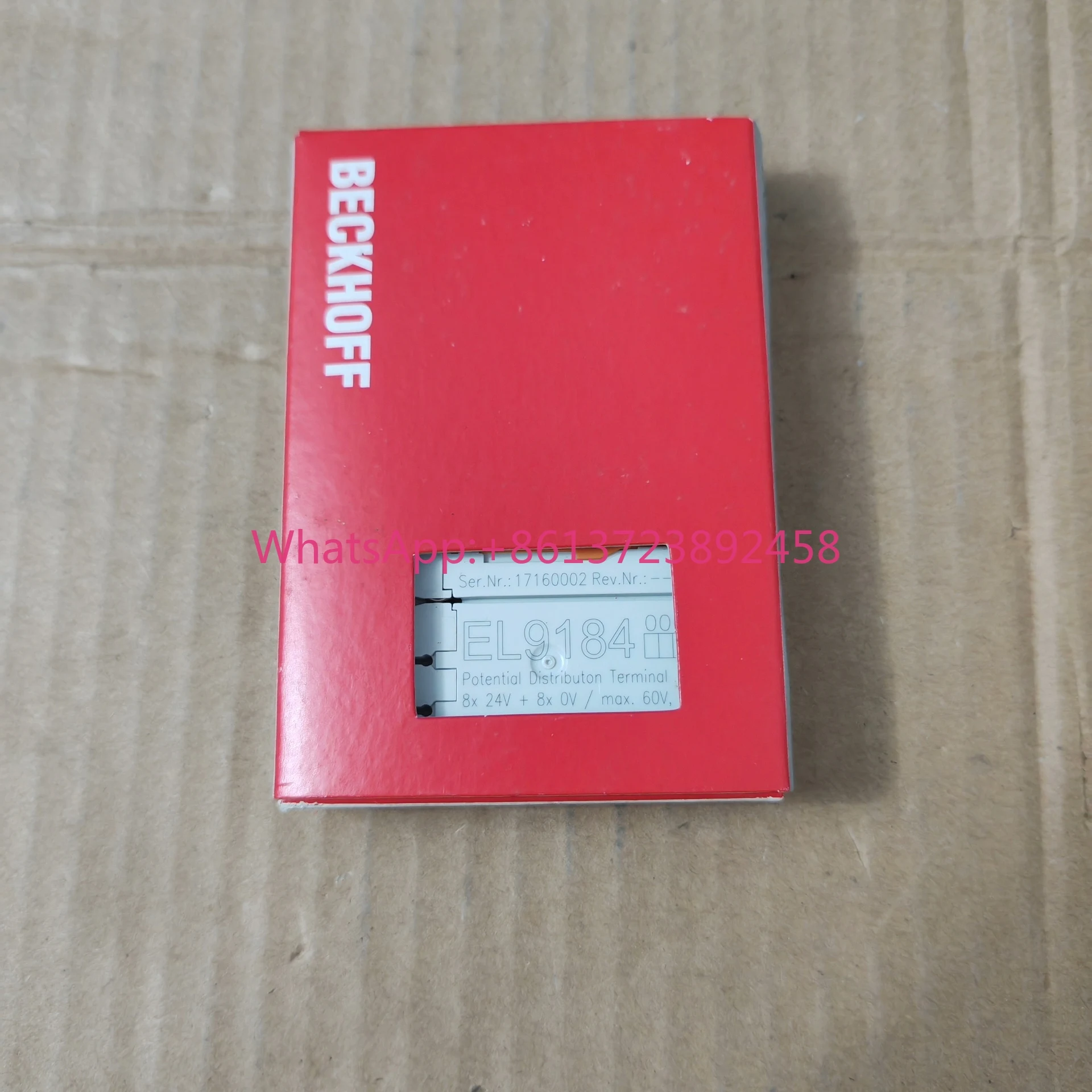 

Beckhoff EL9184 Module EL9189