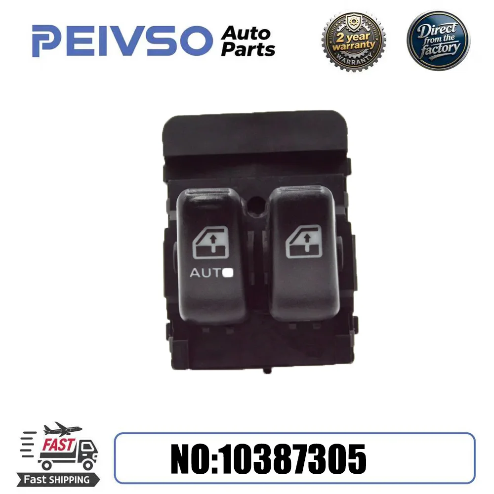 PEIVSO Nuevo Interruptor de Ventana de Alta Calidad 10387305 Accesorio para Auto Compatible con Venture Montana Chevrolet Master Pontiac 10387305