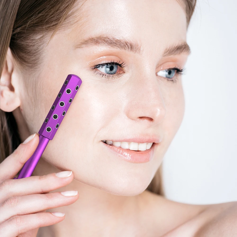 Germanium Stone Face Roller Beauty Sculptor Roller Gesichtsmassagegerät für Face Up Lifting und Hautpflege