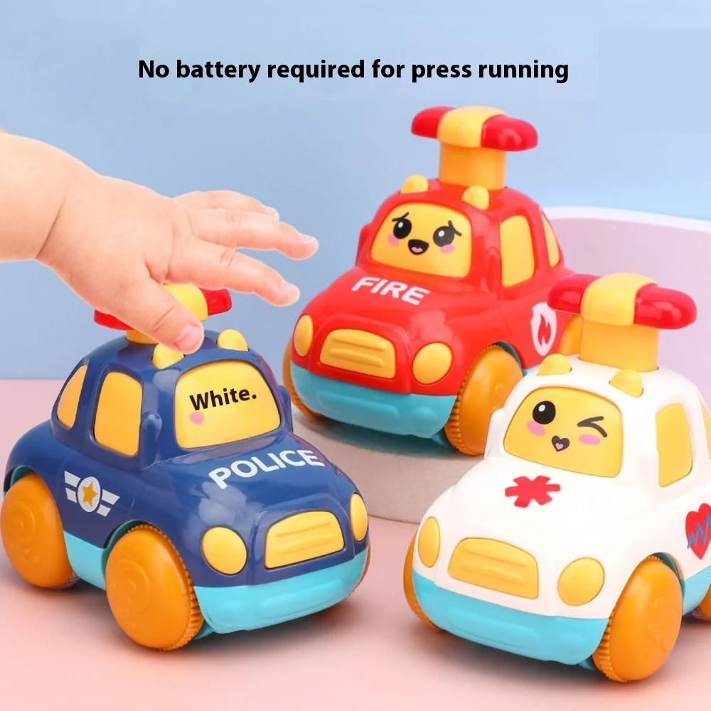 

Kids Toy Cars Set 6PCS Inertia Pull Back Vehicles Baby Toddler Toys for 1 To 2 Year Old Boys Girls Early Learning Gift