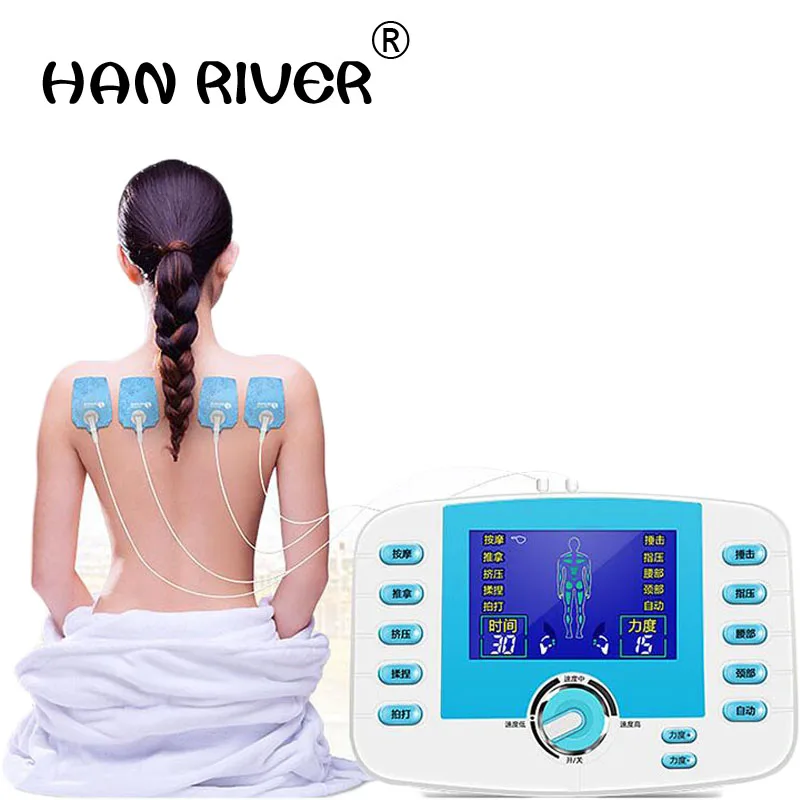 Massage Multifunctionele Puls Punt Massage, Bagger Meridiaan Therapie Elektrotherapie Patch Massager
