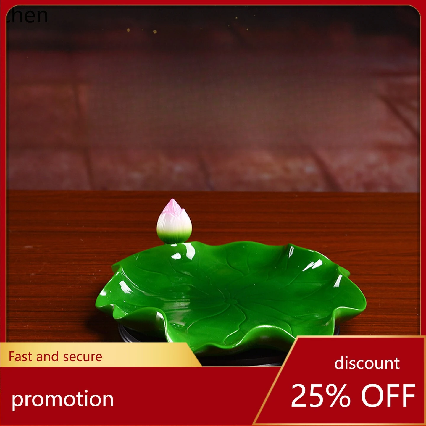 

Cz1 lotus leaf lotus fruit plate offering plate fruit offering buddha guanyin statue ceramic offering plate in front of buddha
