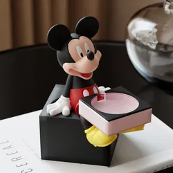 Mickey Mouse Watch Holder For Apple Watch 8 7 6 SE 5 Cartoon Minnie Mickey Statue Watch Stand Desktop Ornament Home Decor