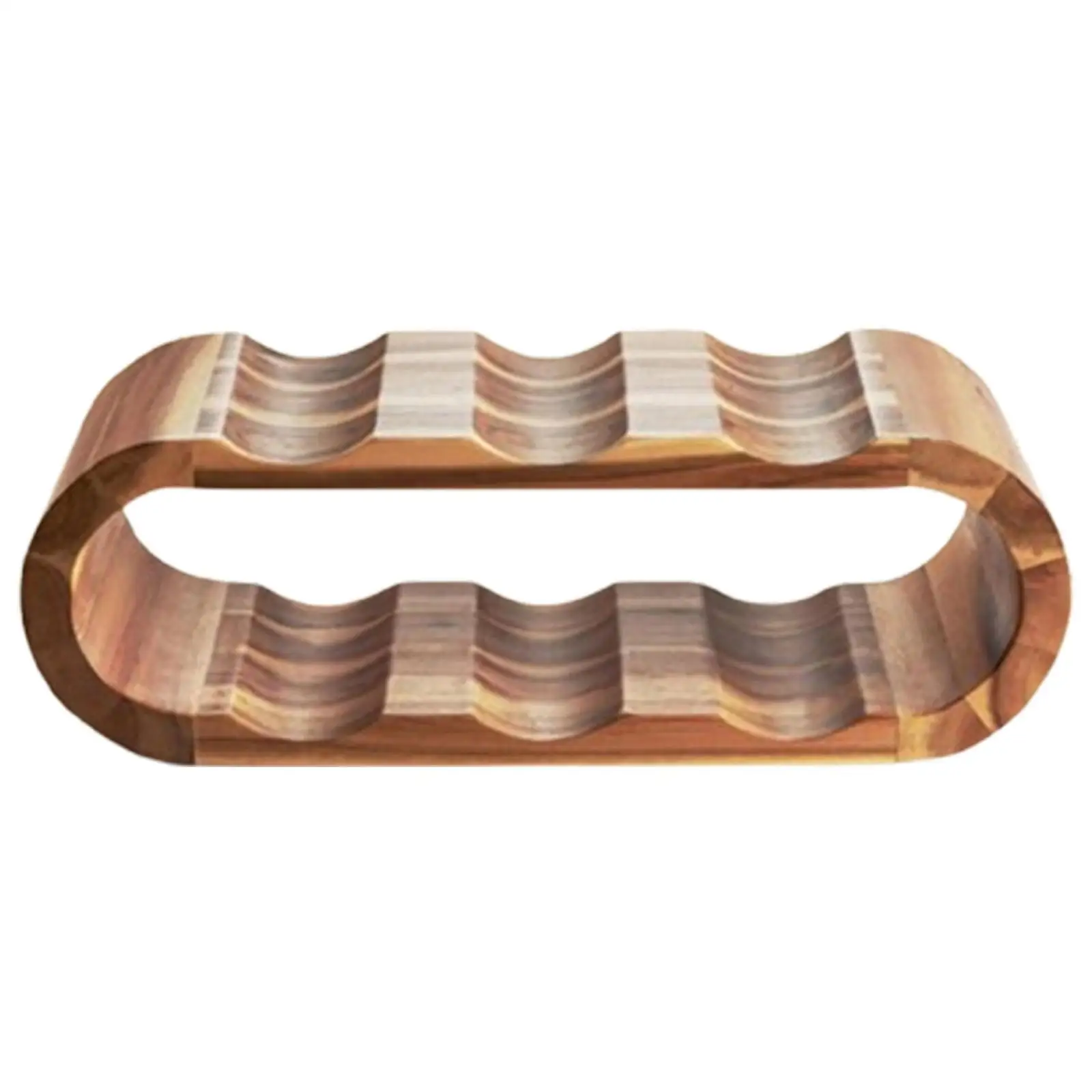 

Wood Wine Rack Water Bottle Organizer Wine Stand for Cabinet Kitchen Bar