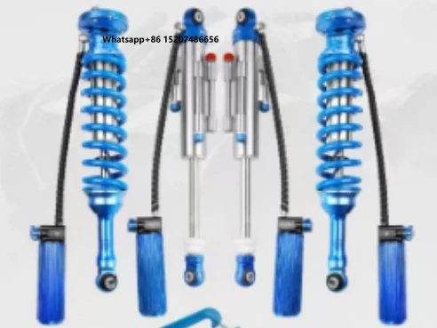 Complete 4x4 Off-Road Coilover Shock Absorber Kit with Remote Reservoir, Adjustable Lift Suspension for Trucks &